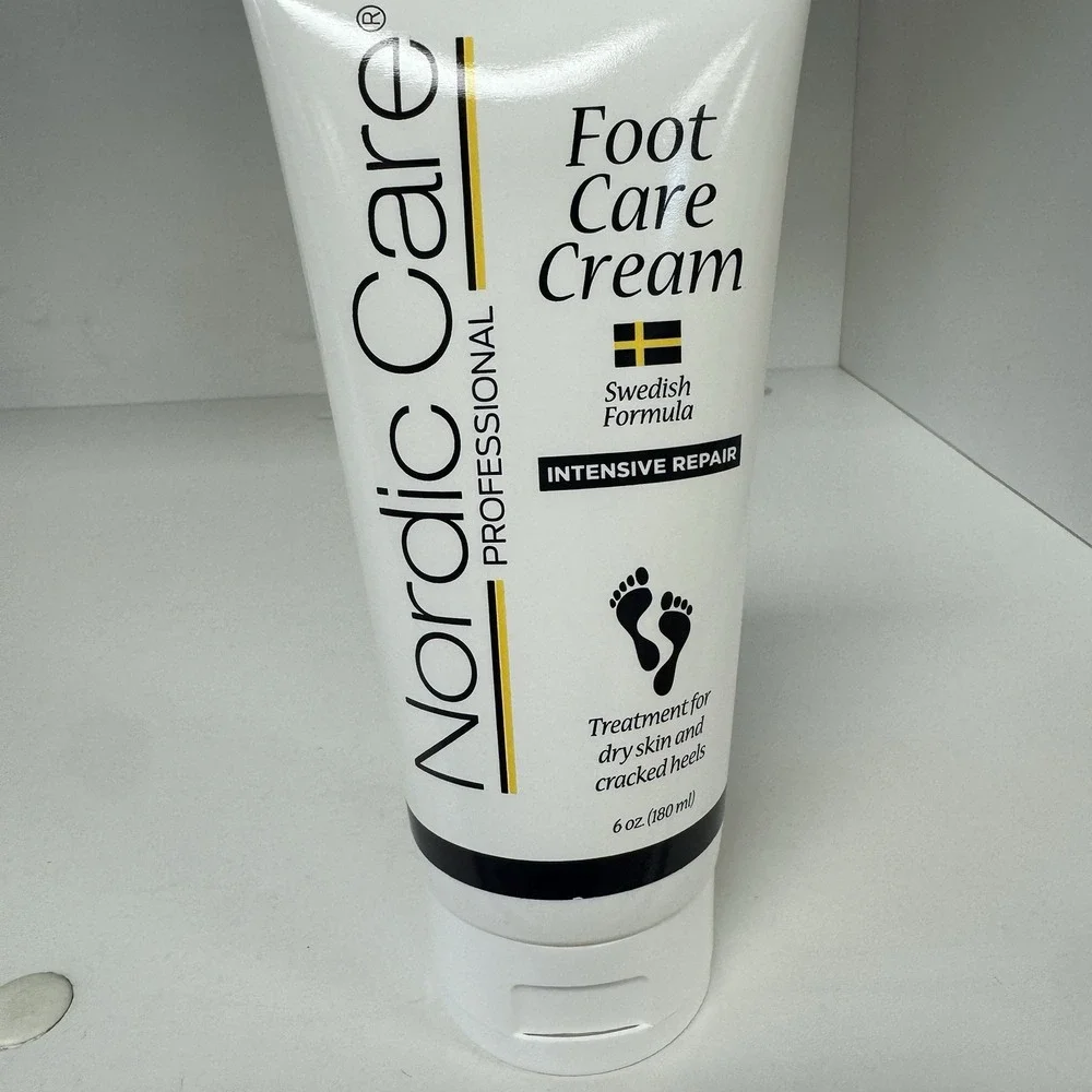 Nordic Care Foot Care Cream‎ Treatment for Dry Skin & Cracked Heels 6 oz